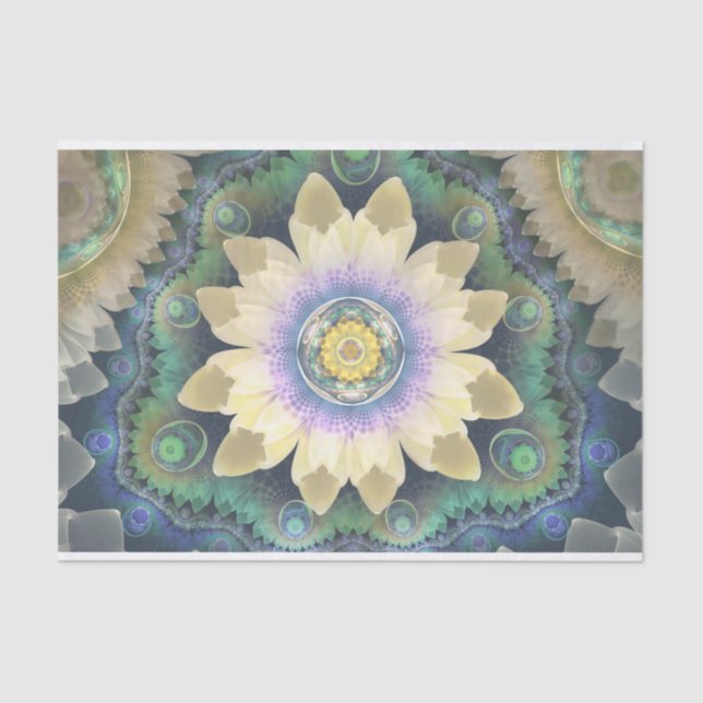 Papier Mousseline Le Pastel Petals of Spring's Premier Lotus Blossom (Recto)