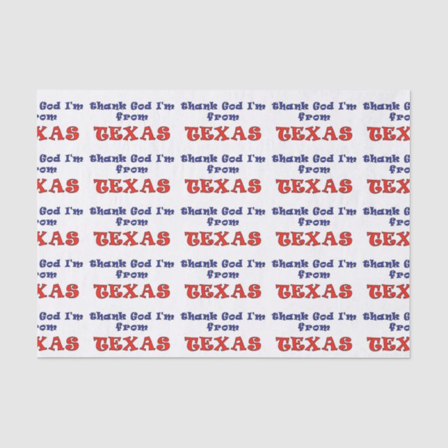 PAPIER MOUSSELINE LE TEXAS (Recto)
