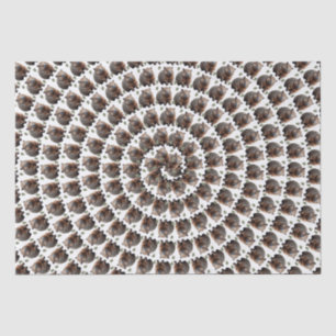 Papier Mousseline Le tourbillon de Wombat : une spirale de merveille