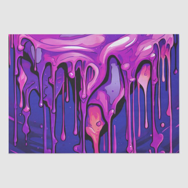 Papier Mousseline Lecteurs de peinture Abstraits colorés (8) (Recto)