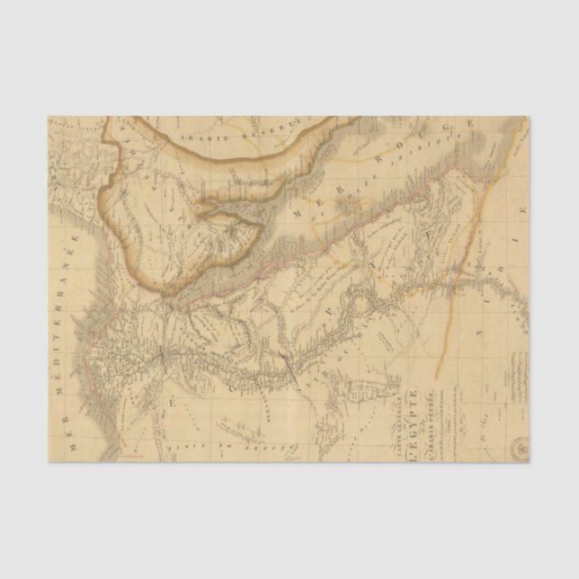 Papier Mousseline L'Egypte 7 (Recto)