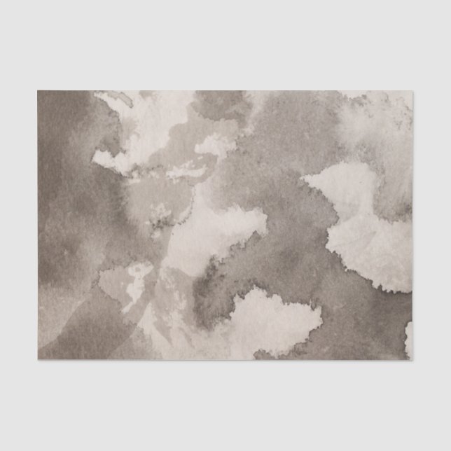 Papier Mousseline L'encre grise grise blanche noire de motif de lune (Recto)
