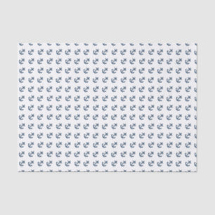 Papier Mousseline Les Ancres loin nautiques personnalisent