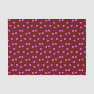 Papier Mousseline Les coeurs de Valentine sautinent