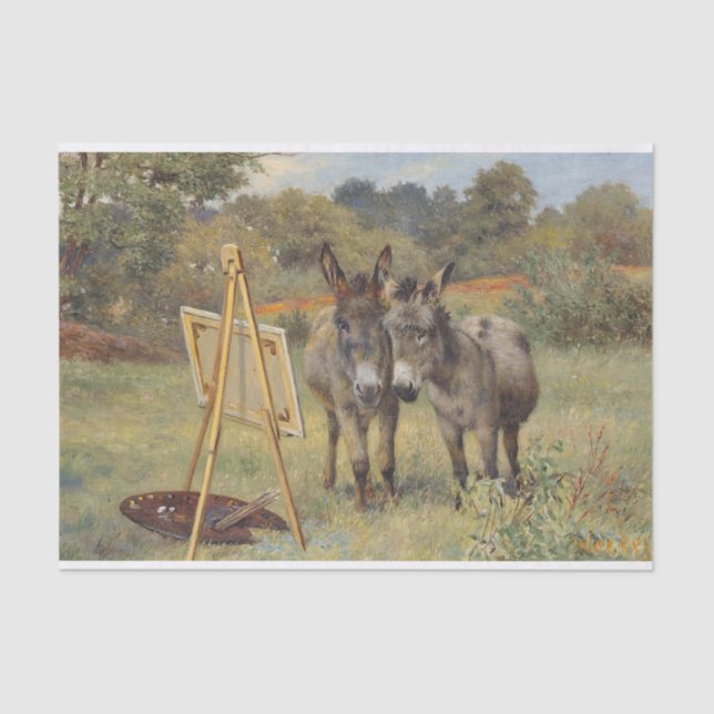 Papier Mousseline Les connaisseurs improbables, Herbert William Week (Recto)