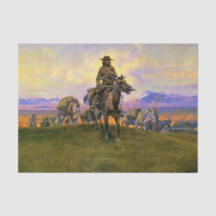 Papier Mousseline "Les créateurs de la romance" Western Art de Charl