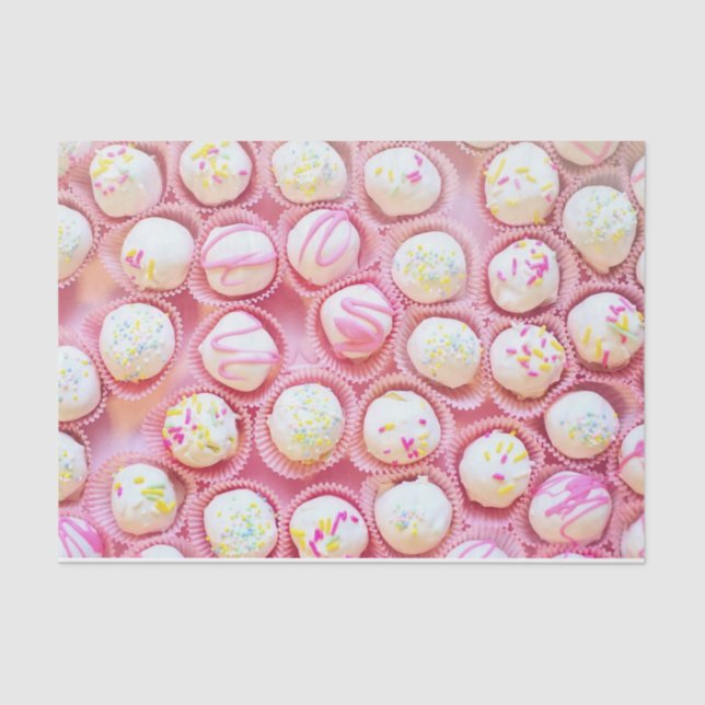 Papier Mousseline Les délices de Cupcake (Recto)