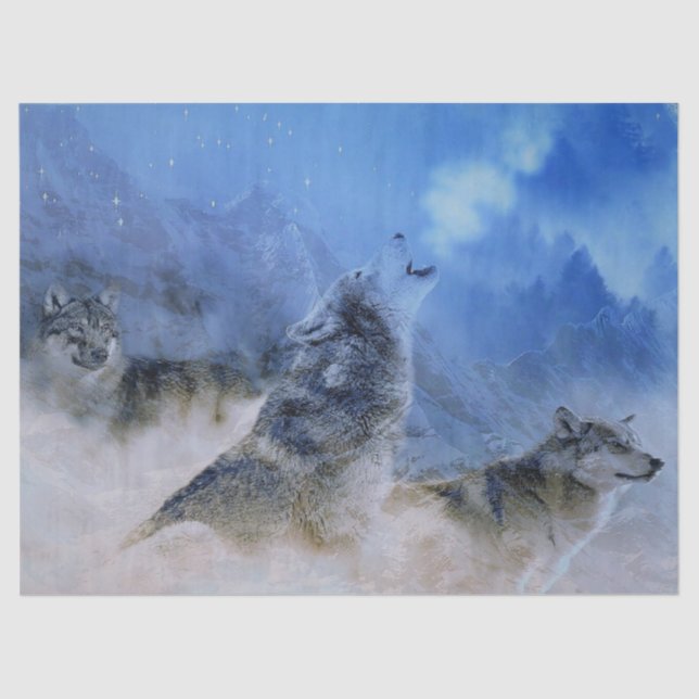 Papier Mousseline Les Eaux de loup (Recto)