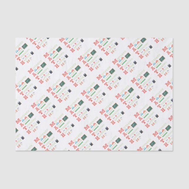 Papier Mousseline Les erreurs laissent penser pour se produire (Recto)