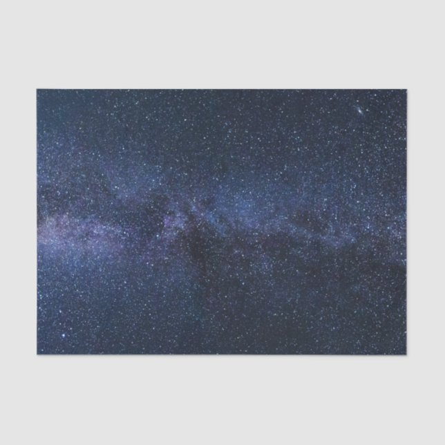 Papier Mousseline Les étoiles dans la voie lactée (Recto)