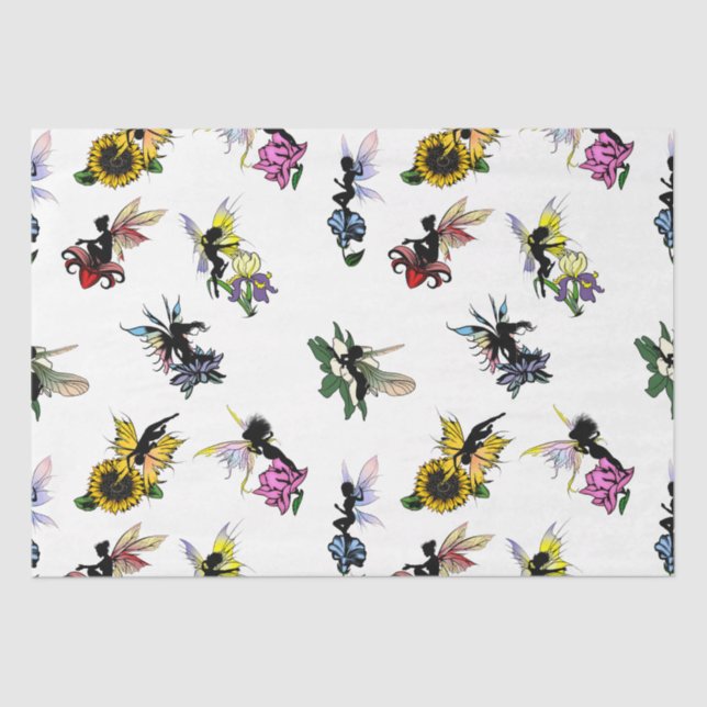 Papier Mousseline Les fées d'ombre (Recto)