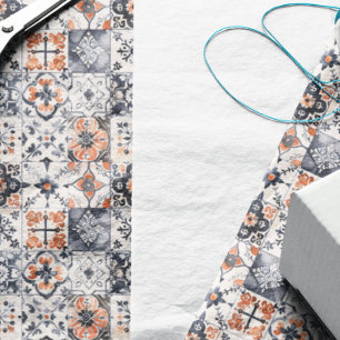 Papier Mousseline Les Morts Jour des Morts Floral
