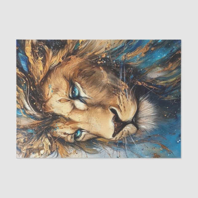 Papier Mousseline Les nouveaux Lions2 (Recto)