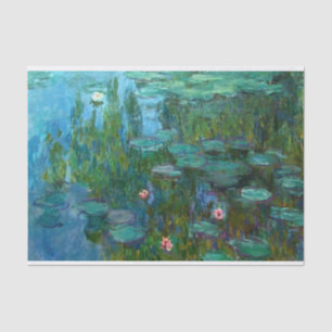 Papier Mousseline Les nymphéas de Claude Monet
