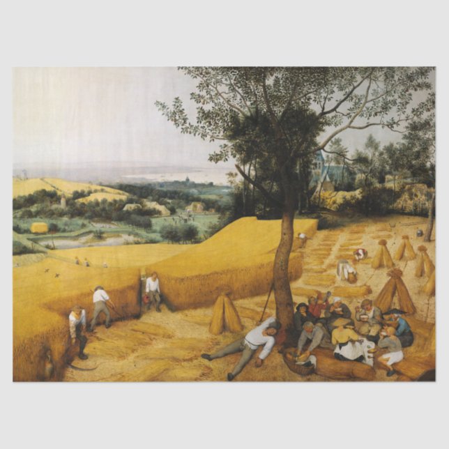 Papier Mousseline Les pêcheurs par Pieter Bruegel l'Ancien (Recto)