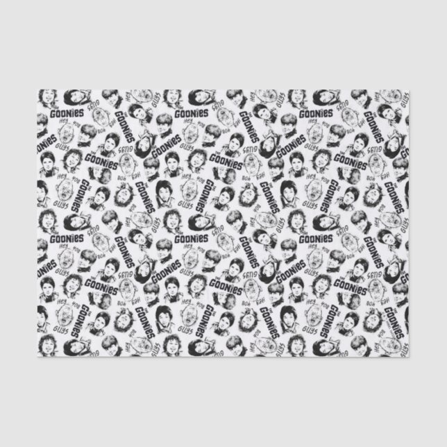 Papier Mousseline Les personnages de Goonies Motif (Recto)