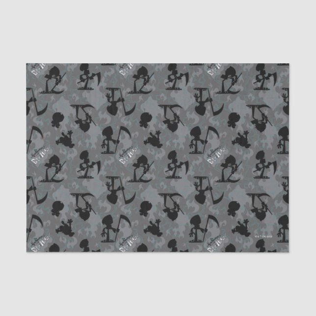 Papier Mousseline Les sombres aventures de Billy & Mandy Motif (Recto)