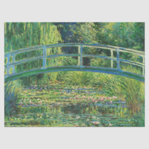 Papier Mousseline L'étang Water-Lily de Claude Monet
