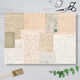 Papier Mousseline Letters And Postcards
