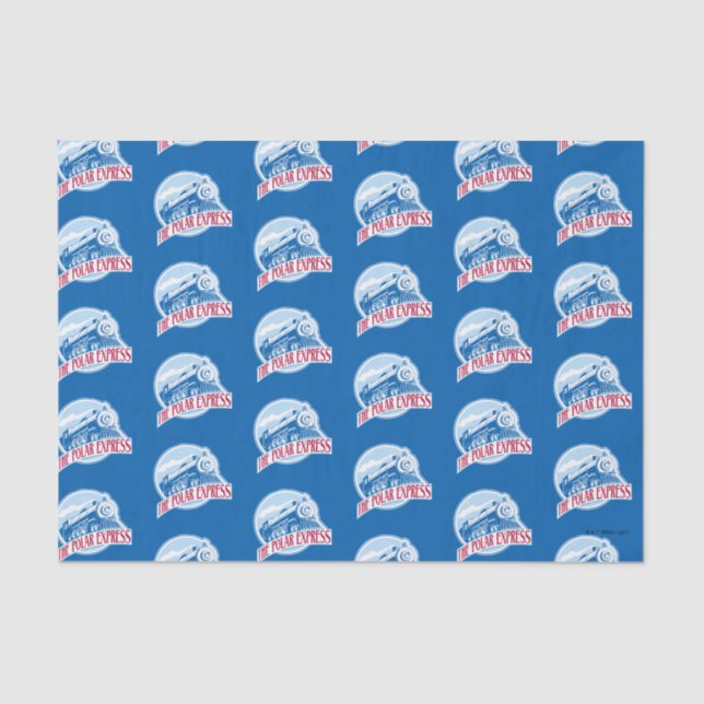 Papier Mousseline L'Express polaire | Insigne de train (Recto)