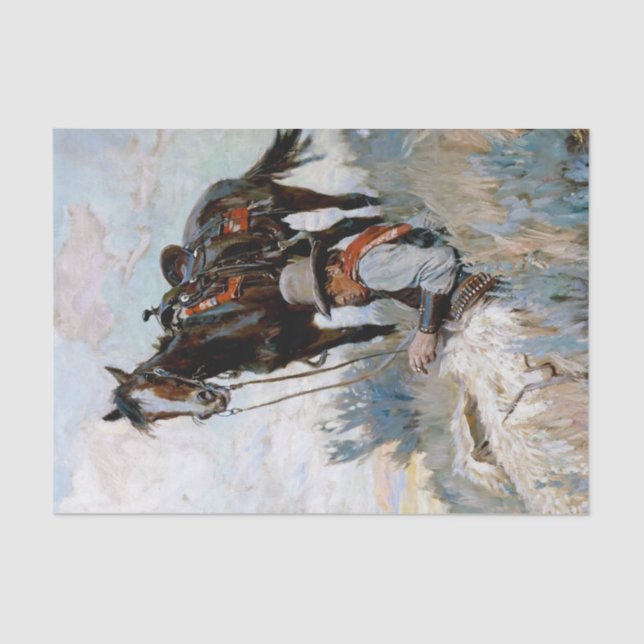 Papier Mousseline "L'Herder" Art occidental par Philip R Goodwin (Recto)