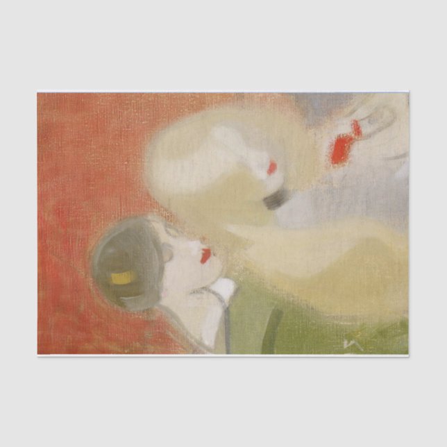 Papier Mousseline L'héritage familial, Helene Schjerfbeck (Recto)