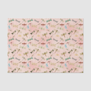 Papier Mousseline libellules