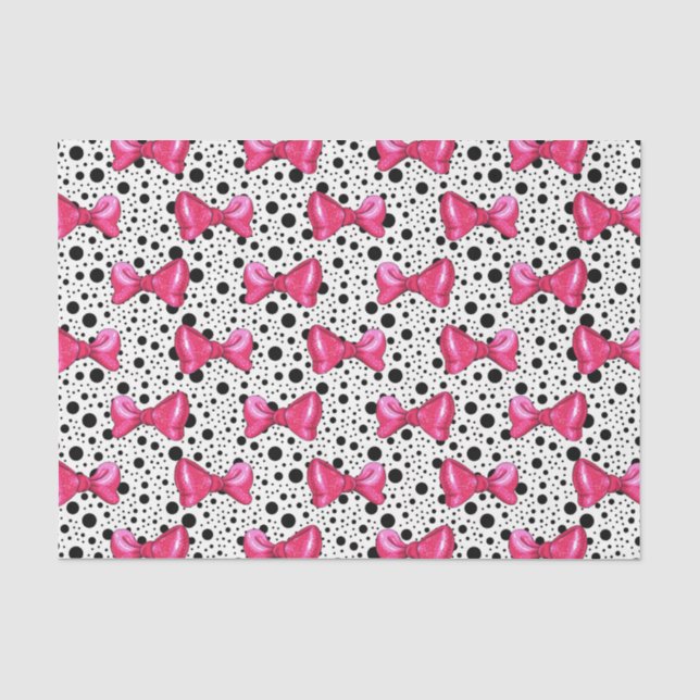 Papier Mousseline Lignes roses (Design 30 série rose) (Recto)