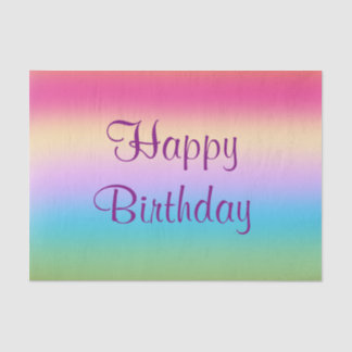 Papier Mousseline Lila aime faire des emplettes par Happy Juul