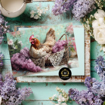 Lilac Blossoms Rustiques De Poulet Lace Dentelle D