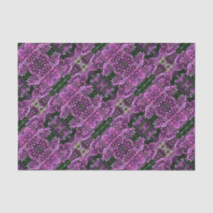 Papier Mousseline lilas rose violet photo florale rose romantique