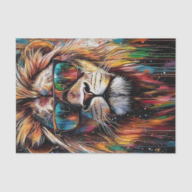 Papier Mousseline Lion's Den9 (Recto)