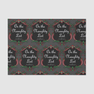 Papier Mousseline Liste de vilains