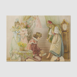 Papier Mousseline « Little Cinders » : illustration de conte de fées