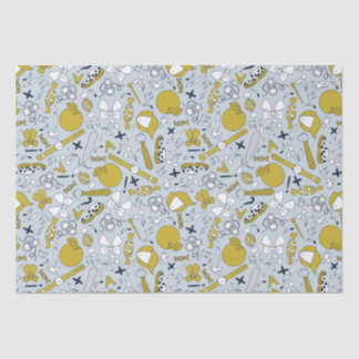 Papier Mousseline Little Funny School Things