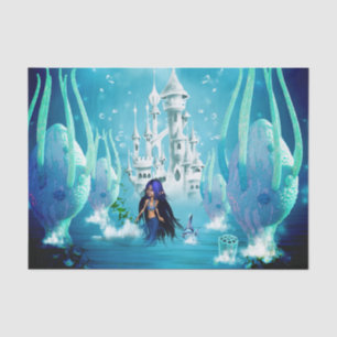 Papier Mousseline Little mermaid