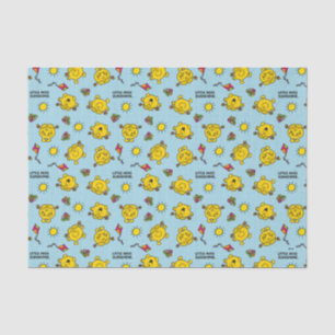 Papier Mousseline Little Miss Sunshine Motif de point Polka Turquo