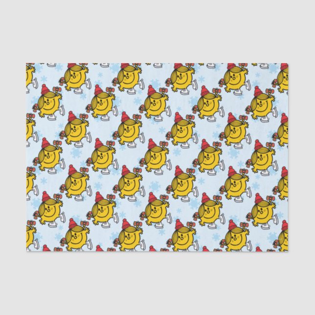 Papier Mousseline Little Miss Sunshine Patinage sur glace (Recto)