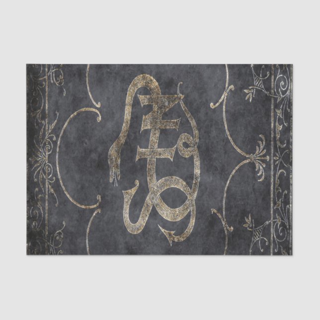 Papier Mousseline Livre de Saint (Recto)