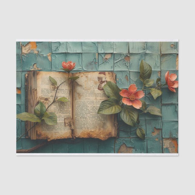 Papier Mousseline Livre multimédia mixte (Recto)