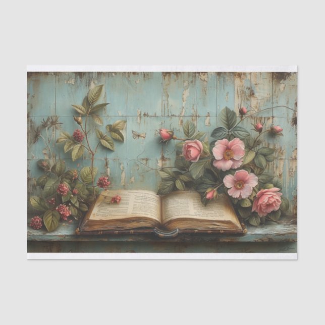 Papier Mousseline Livre multimédia mixte (Recto)