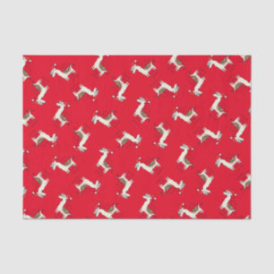 Papier Mousseline Llama Christmas Enfants mignonne Drôle