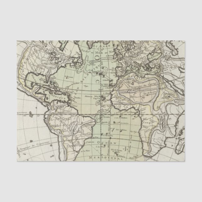 Papier Mousseline L'Océan Atlantique 3 (Recto)