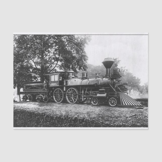 Papier Mousseline Locomotive (Recto)