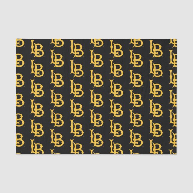 Papier Mousseline Logo de Long Beach State (Recto)