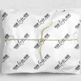 Papier Mousseline Logo de marque personnalisée Emballage d'entrepris