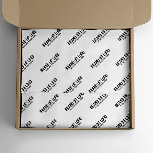 Papier Mousseline Logo d'entreprise personnalisé Conditionnement Mar