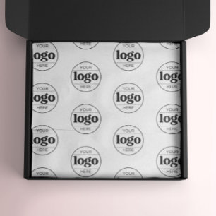 Papier Mousseline Logo d'entreprise personnalisé Packaging d'entrepr