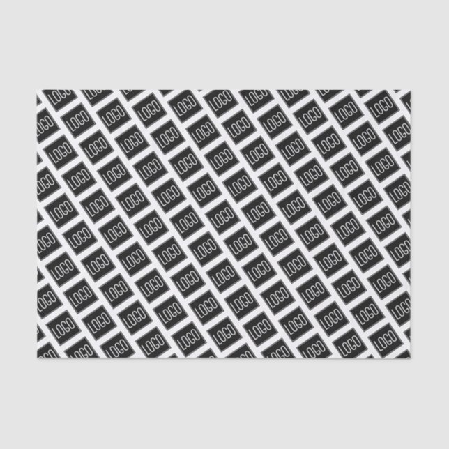 Papier Mousseline Logo personnalisé (Recto)