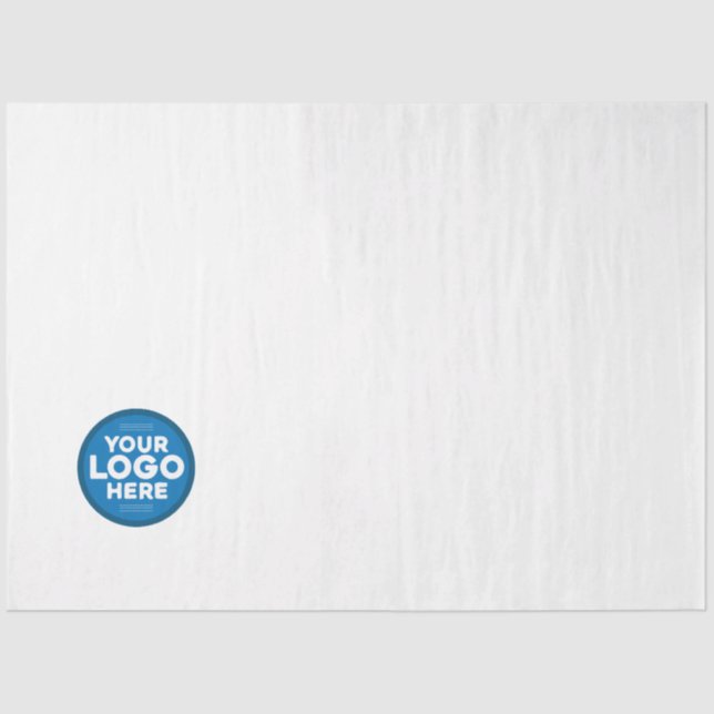 Papier Mousseline Logo personnalisé (Recto)